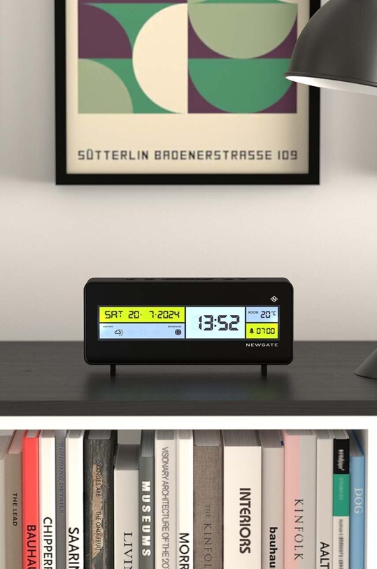 Ξυπνητήρι Newgate Futurama LCD Alarm Clock μαύρο KB1015LCD/FUTUR1