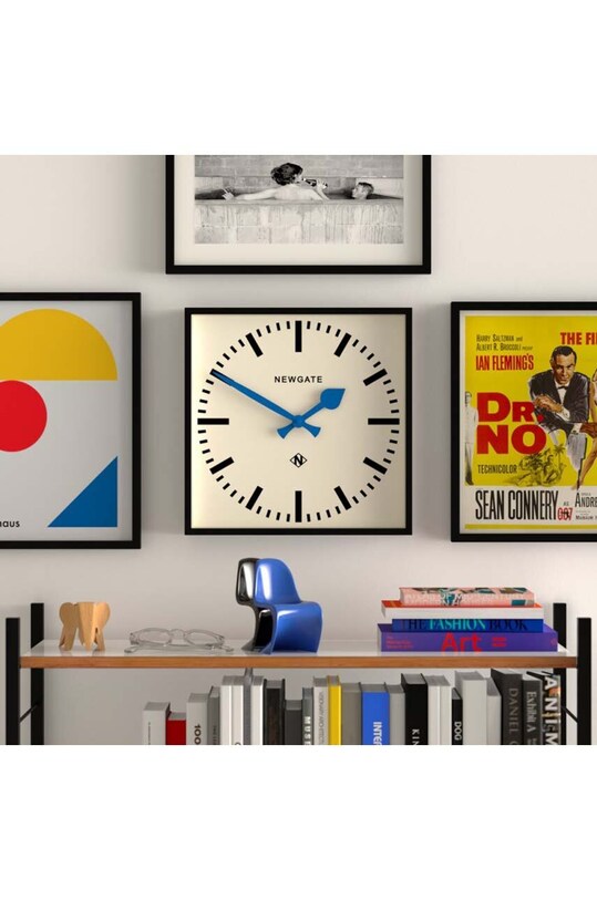 Ρολόι τοίχου Newgate Number 5 Wall Clock μπλε KB1188NUMFIV390KICE