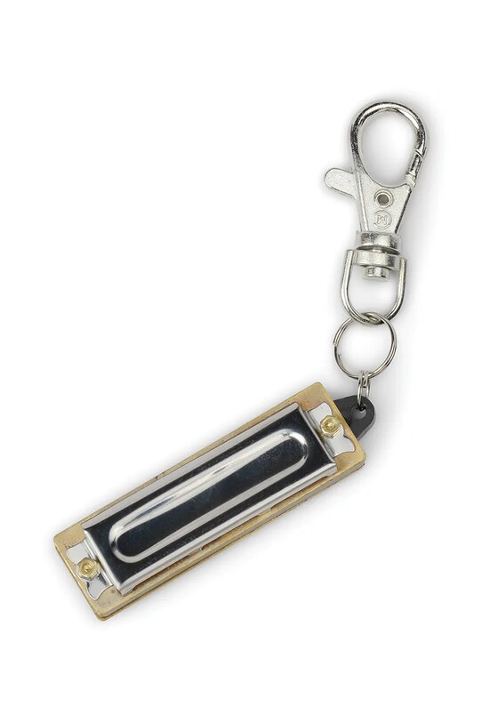 Μπρελόκ με σφυρίχτρα Mini Harmonica GEN810UK πολύχρωμο AA00