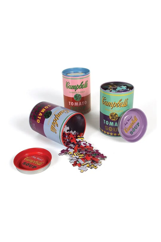 Παζλ σε μια κονσέρβα Galison Andy Warhol Soup Cans 3-pack 66930 πολύχρωμο AA00