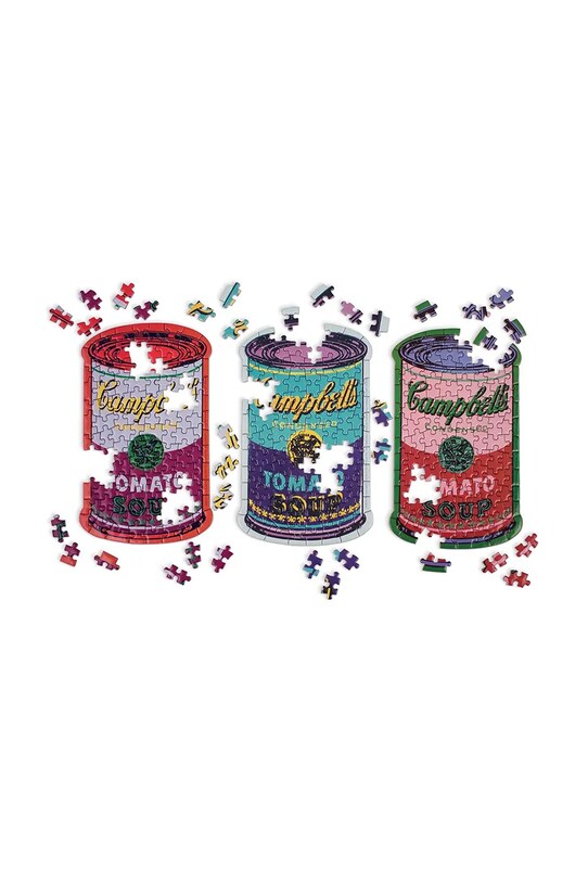 Lifestyle Παζλ σε μια κονσέρβα Galison Andy Warhol Soup Cans 3-pack 66930 πολύχρωμο
