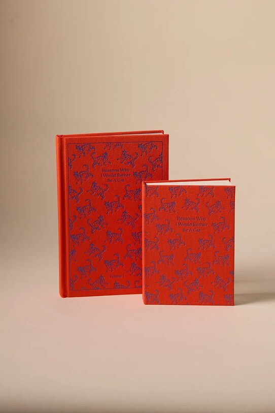 Σημειωματάριο Designworks Ink Reasons Why I Would Rather Be A Cat Journal κόκκινο BSN.1005EU