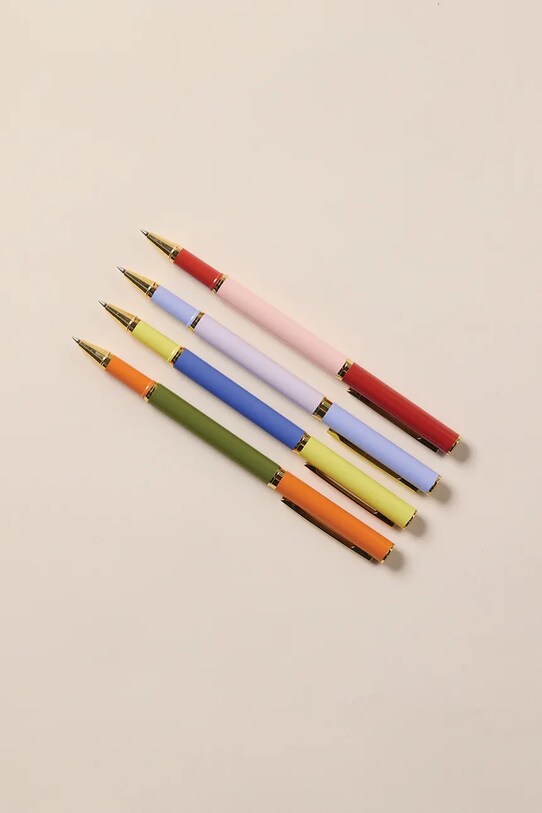 Στυλό Designworks Ink Colorblock Pens Lavender 2-pack πολύχρωμο DCBS.1014EU