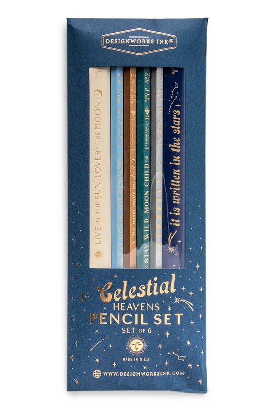 Σετ μολύβια Celestial Heavens 6-pack πολύχρωμο DPS.2188EU