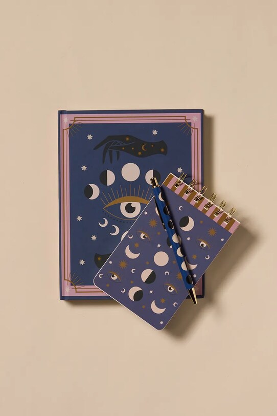 Σημειωματάριο Designworks Ink A Dopo Moon Phases Journal πολύχρωμο JB68.1009EU