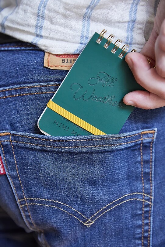 Αδιάβροχο σημειωματάριο τσέπης Pocket Waterproof Note Book GEN844UK