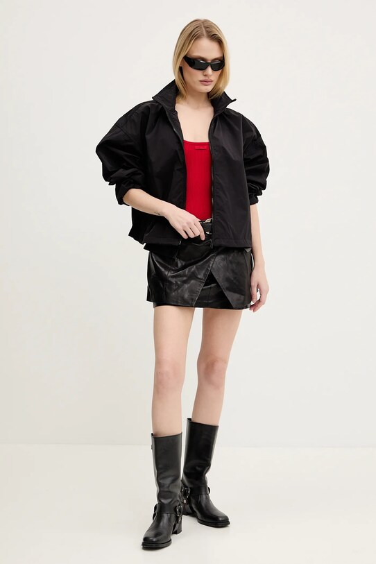 Μπουφάν Diesel G-LEAM JACKET A16815.0AKAD μαύρο AA00