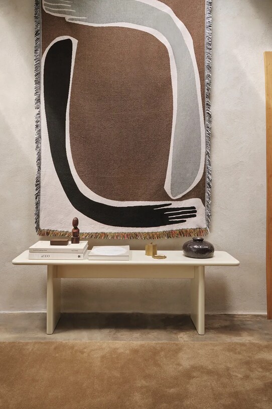 Σαλόνι και υπνοδωμάτιο Ταπετσαρία ferm LIVING Pose Tapestry Blanket 1104269810 πολύχρωμο