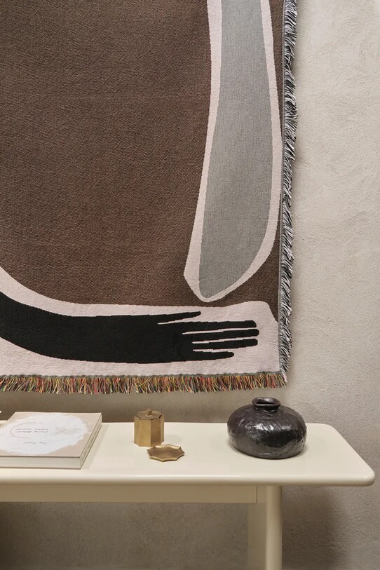Ταπετσαρία ferm LIVING Pose Tapestry Blanket πολύχρωμο 1104269810