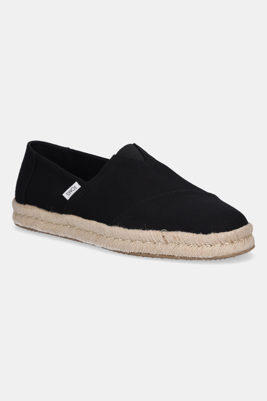 Εσπαντρίγιες Toms Toms Alpargata Rope 2.0 10019875 BLACK 10019875 μαύρο AA00