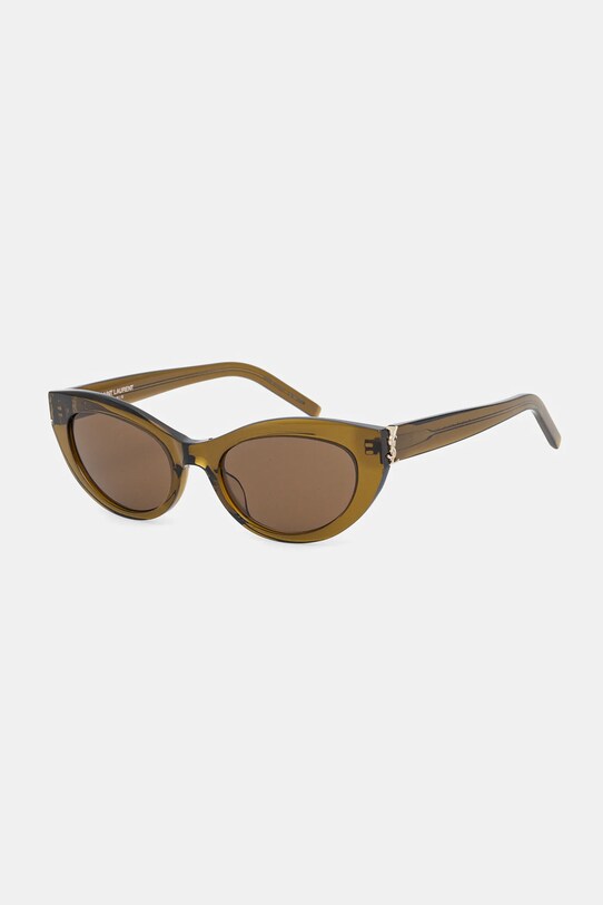 Γυαλιά ηλίου Saint Laurent ομοιόμορφος καφέ SL.M115