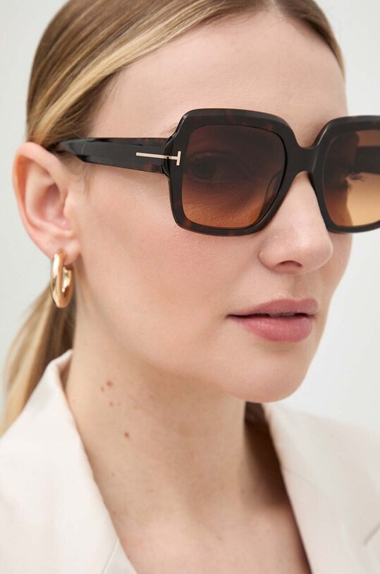 Γυαλιά ηλίου Tom Ford ντεγκραντέ καφέ FT1082.5452F