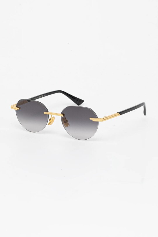 Γυαλιά ηλίου Bottega Veneta στρογγυλό χρυσαφί BV1379S