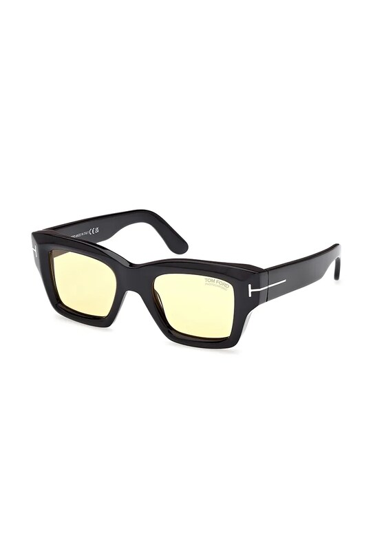 Γυαλιά ηλίου Tom Ford Ilias ορθογώνιο μαύρο FT1154.5001E