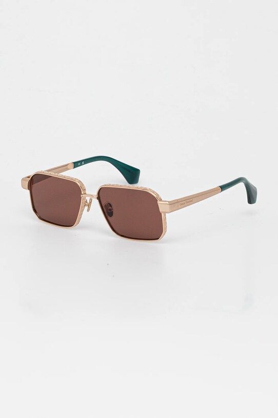 Γυαλιά ηλίου Vivienne Westwood Mickie λεία με λεπτομέρεια χρυσαφί VW7036