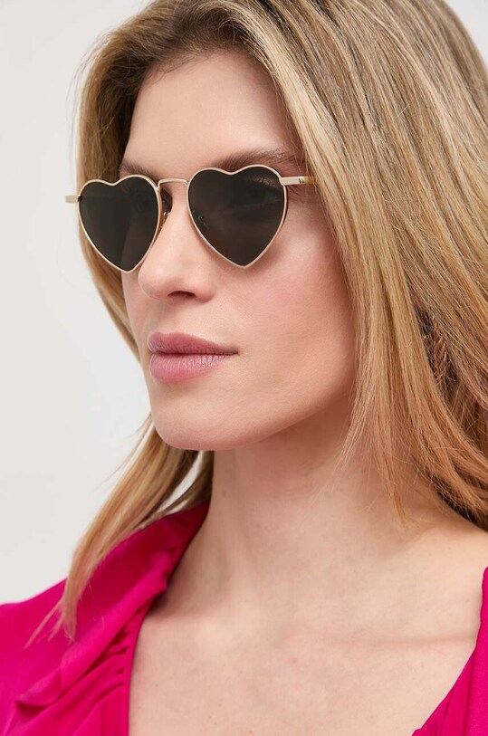 Αξεσουάρ Γυαλιά ηλίου Saint Laurent SL.301.LOULOU χρυσαφί