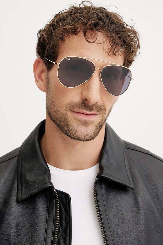 Γυαλιά ηλίου Ray-Ban 0RBR0101S.001/1A μωβ AA00