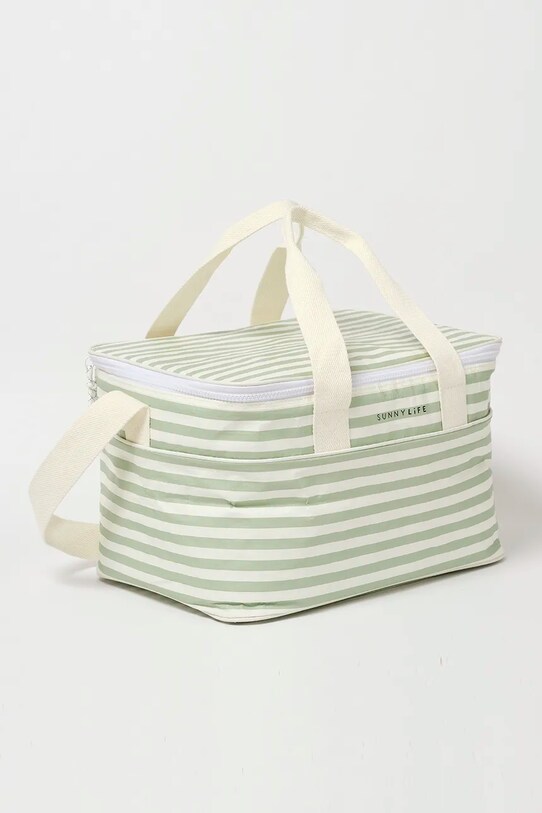 Θερμική τσάντα SunnyLife La Palma Sage Stripe 18,7 L S51NCBWS πράσινο AA00