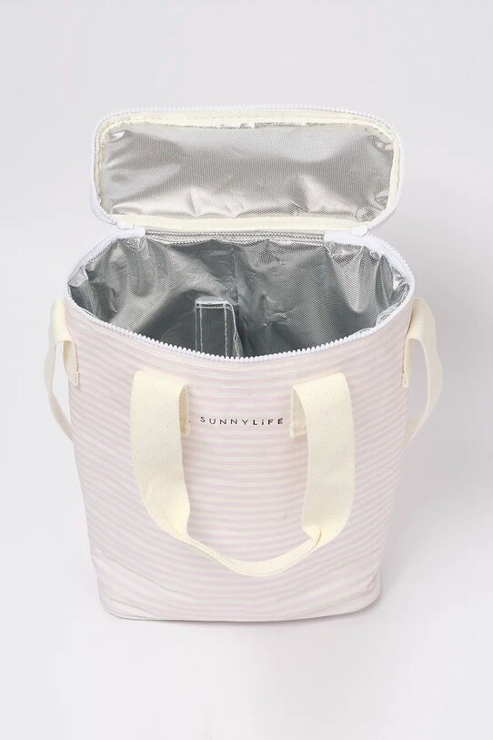 Lifestyle Θερμική τσάντα SunnyLife Lazy Days Pink Stripe 8 L S51NTCPK ροζ