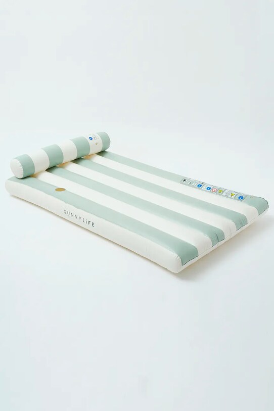 Στρώμα αέρα για κολύμπι SunnyLife Green Stripe S3EXLLGR πράσινο AA00