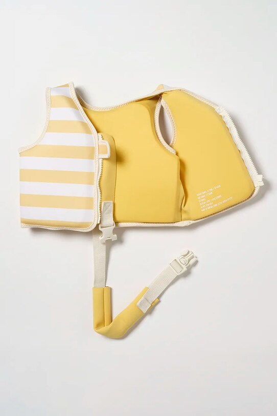 Lifestyle Παιδικό γιλέκο κολύμβησης SunnyLife Sammy the Seagull Mustard Stripe 2-3 years S51VVMS2 κίτρινο