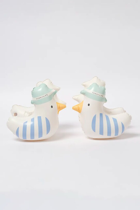 Μανίκια για μάθηση κολύμβησης SunnyLife Sammy the Seagull Blue Stripe S51KABBS πολύχρωμο AA00