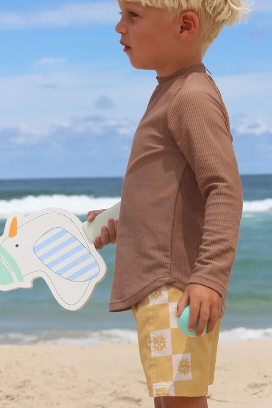 Σετ ρακέτες παραλίας και μπαλάκια SunnyLife Sammy the Seagull Blue Stripe 4-pack μπλε S51KVBML