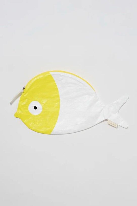 Παιδική τσάντα θαλάσσης SunnyLife Finn the Fish Neon Yellow κίτρινο S51KWBNY