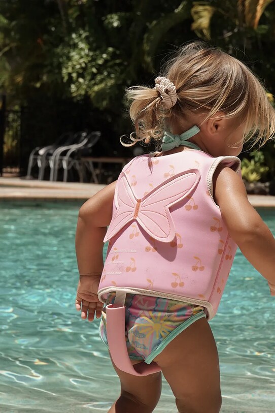 Παιδικό γιλέκο κολύμβησης SunnyLife Cotton Candy Cherry 1-2 years S51VVPK1