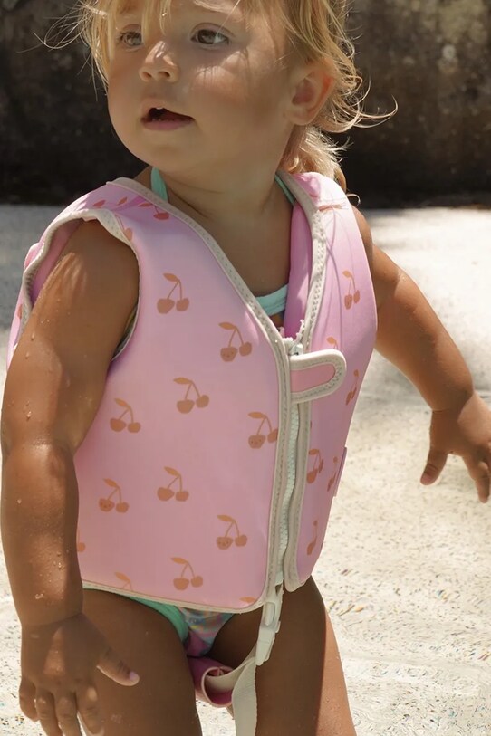 Παιδικό γιλέκο κολύμβησης SunnyLife Cotton Candy Cherry 1-2 years S51VVPK1