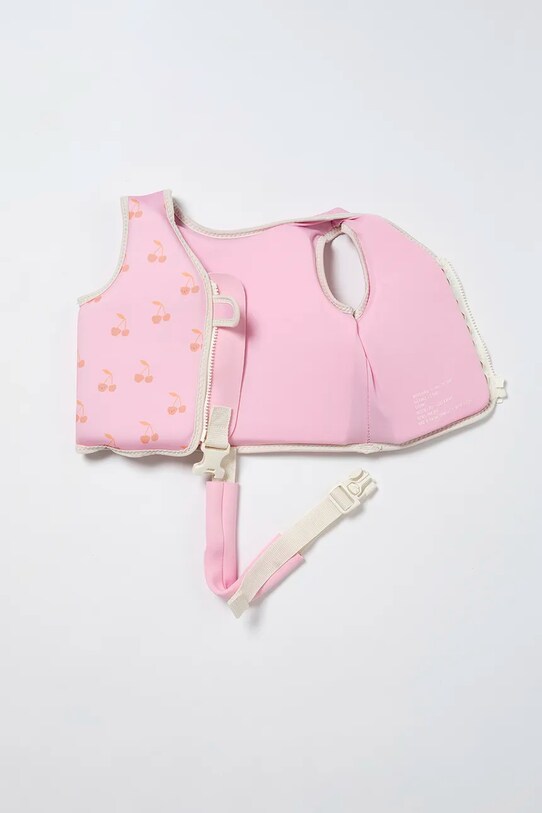 Lifestyle Παιδικό γιλέκο κολύμβησης SunnyLife Cotton Candy Cherry 1-2 years S51VVPK1 ροζ
