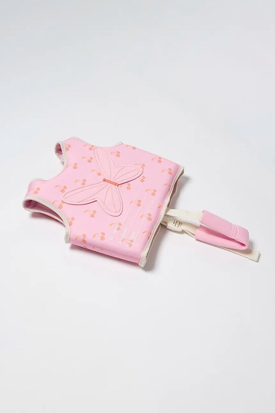 Παιδικό γιλέκο κολύμβησης SunnyLife Cotton Candy Cherry 1-2 years ροζ S51VVPK1
