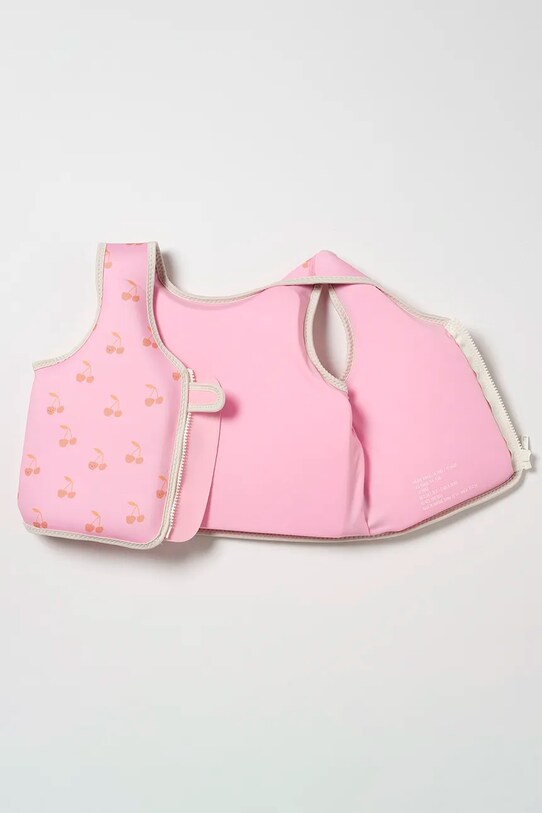 Lifestyle Παιδικό γιλέκο κολύμβησης SunnyLife Cotton Candy Cherry 3-6 years S51VVPK4 ροζ