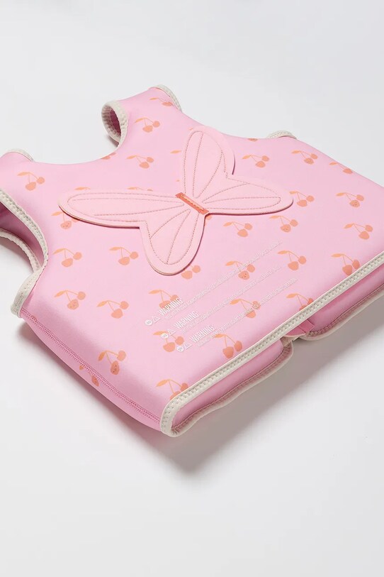 Παιδικό γιλέκο κολύμβησης SunnyLife Cotton Candy Cherry 3-6 years ροζ S51VVPK4