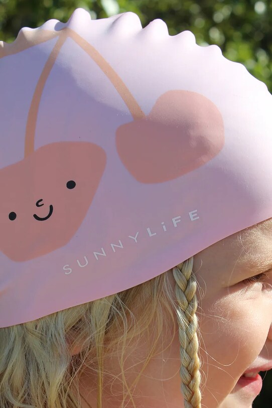 Lifestyle Παιδικό σκουφάκι κολύμβησης SunnyLife Cotton Candy S51SCCCP ροζ
