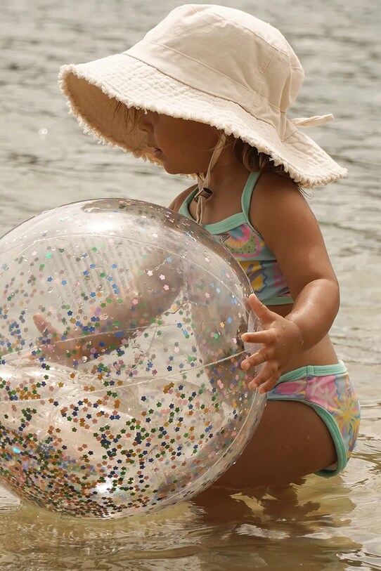 Lifestyle Μπάλα θαλάσσης SunnyLife Cotton Candy Glitter S51BBBPK διαφανή