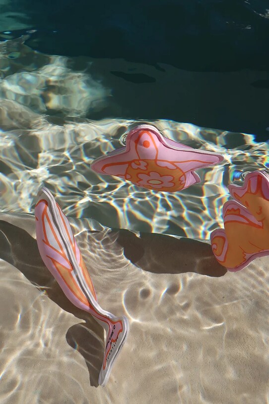 Σετ παιχνιδιών κολύμβησης για παιδιά SunnyLife Ocean Magic Pink x Rip Curl 3-pack RCDIVOMP