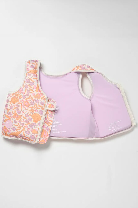 Παιδικό γιλέκο κολύμβησης SunnyLife Ocean Magic Pink x Rip Curl 3-6 years πολύχρωμο RCSVLOMP