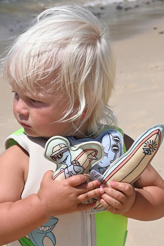 Lifestyle Σετ παιχνιδιών κολύμβησης για παιδιά SunnyLife Shred Turtle Aqua x Rip Curl 3-pack RCDIVSTA πολύχρωμο