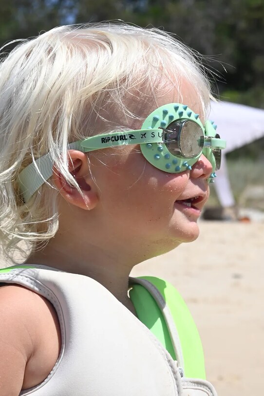 Παιδικά γυαλιά κολύμβησης SunnyLife Shred Turtle Aqua x Rip Curl RCGOGSTA