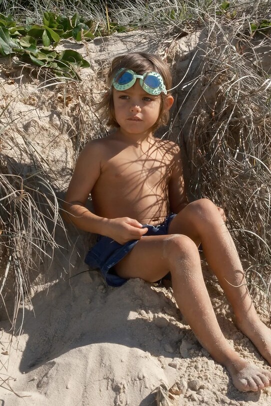 Παιδικά γυαλιά κολύμβησης SunnyLife Shred Turtle Aqua x Rip Curl RCGOGSTA