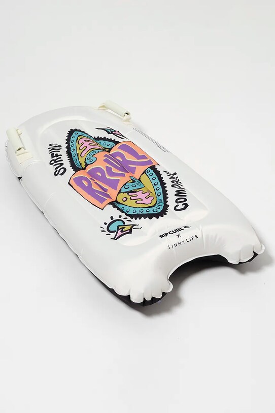 Φουσκωτό παιδικό στρώμα κολύμβησης SunnyLife Shield Surf Chalk x Rip Curl πολύχρωμο RCSMSSCH