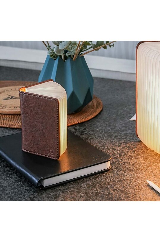 Λάμπα led Gingko Design Mini Smart Book Light καφέ GK12L3