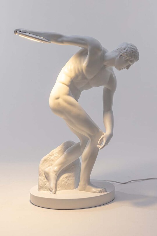 Επιτραπέζιο φωτιστικό Seletti Discobolux Lamp 14807. λευκό