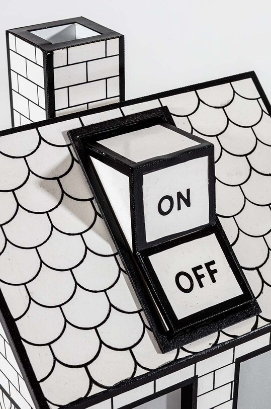 Επιτραπέζιο φωτιστικό Seletti On-Off Lamp 15195 πολύχρωμο