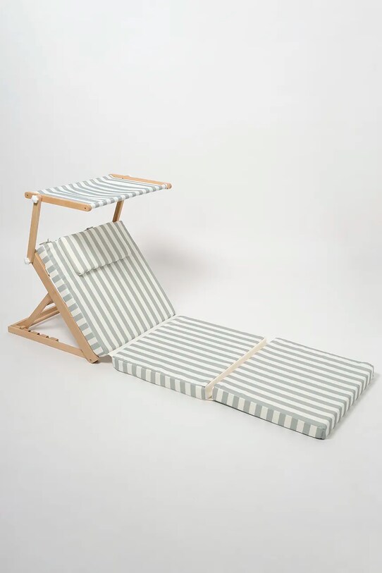 Πολυθρόνα παραλίας SunnyLife La Palma Sage Stripe πράσινο S51PHBSS