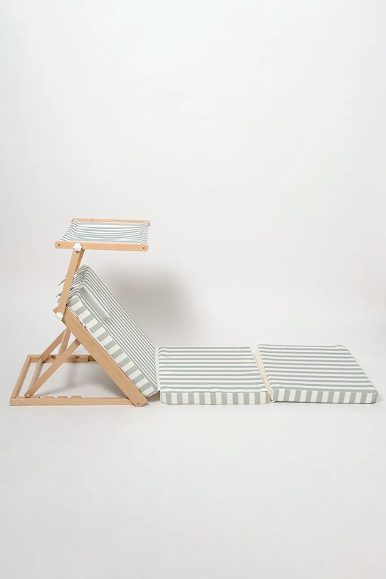 Πολυθρόνα παραλίας SunnyLife La Palma Sage Stripe S51PHBSS πράσινο