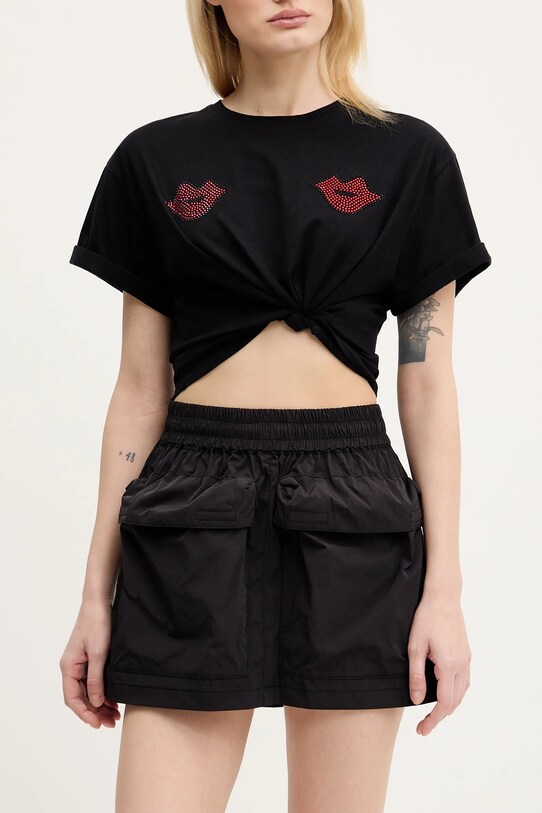 Φούστα Diesel O-CEAN SKIRT casual μαύρο A16818.0AKAD