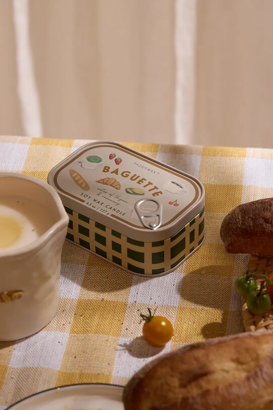 Κερί σόγιας Paddywax Baguette Printed Tin, Rosemary Thyme127 g BIS0402EU πολύχρωμο