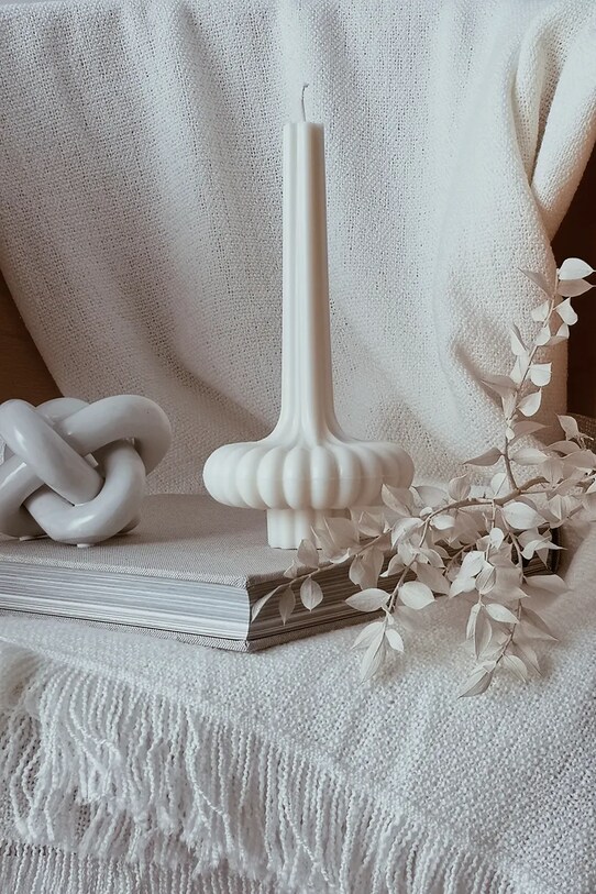 Διακοσμητικό κερί Temida Vase 250 g μπεζ 5908451651039